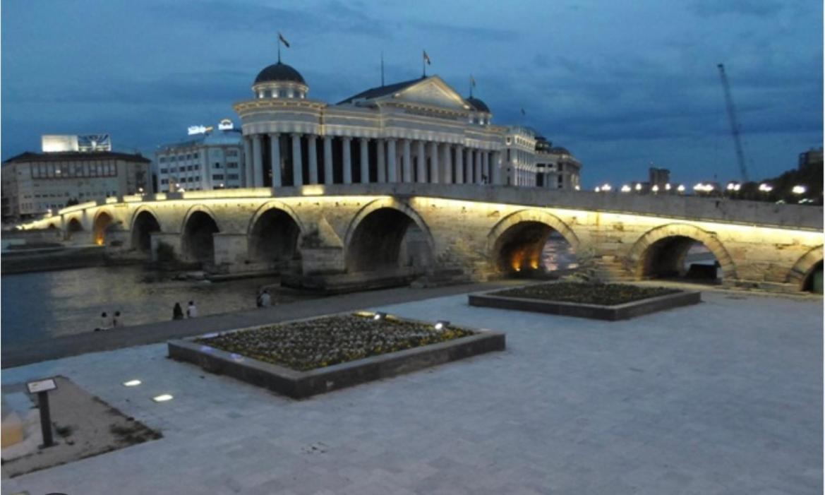 Skopje Kale Luxury Apartment Dış mekan fotoğraf